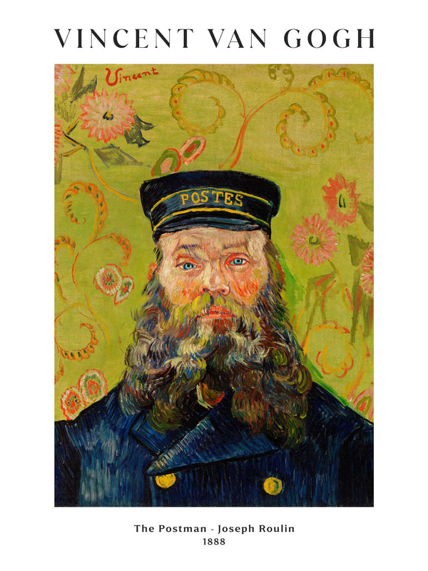 Vincent van Gogh - The Postman - Joseph Roulin - Poster