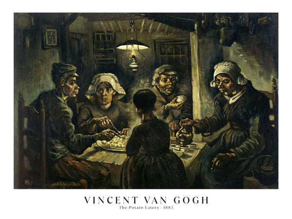 Vincent van Gogh - The Potato Eaters - Poster