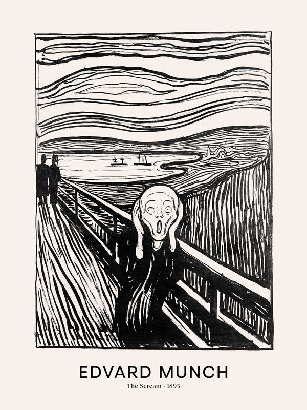 Edvard Munch - The Scream - Poster