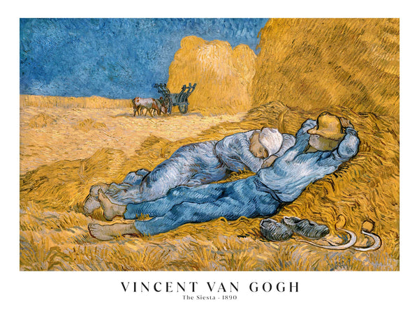 Vincent van Gogh - The Siesta - Poster