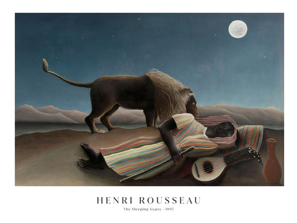 Henri Rousseau - The Sleeping Gypsy - Poster
