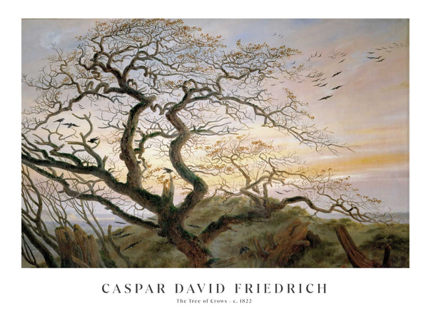 Caspar David Friedrich - The Tree of Crows - Poster