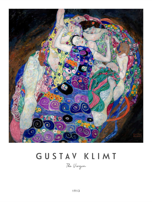 Gustav Klimt - The Virgin - Poster