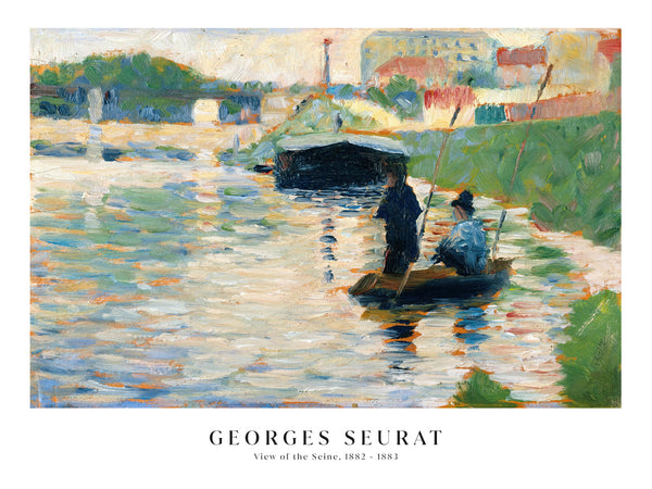 Georges Seurat - View of the Seine - Poster
