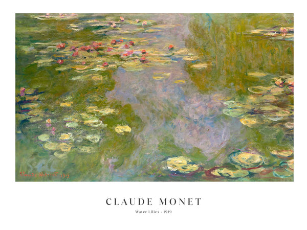 Monet - Water Lilies - Poster