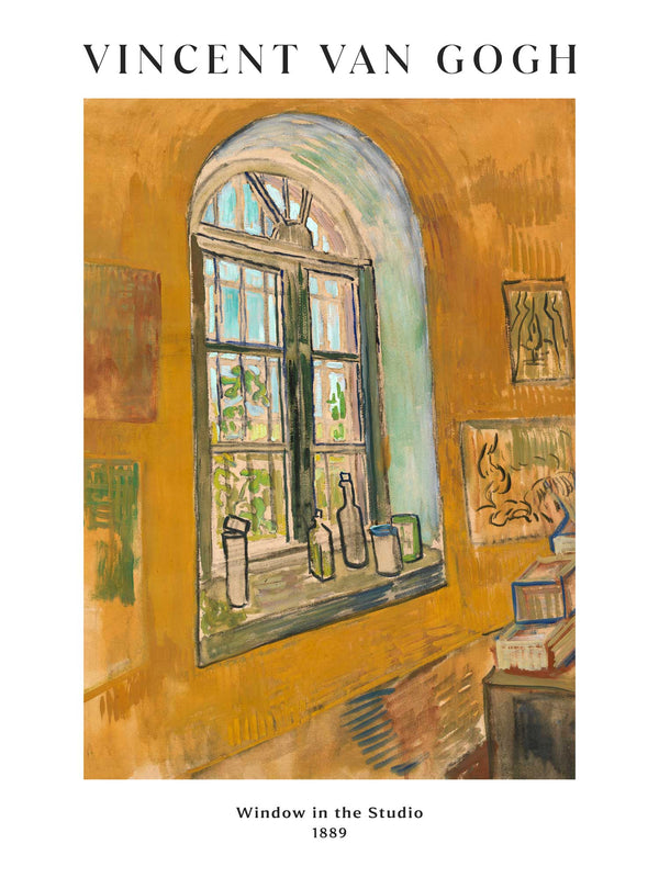 Vincent van Gogh - Window in the Studio - Poster
