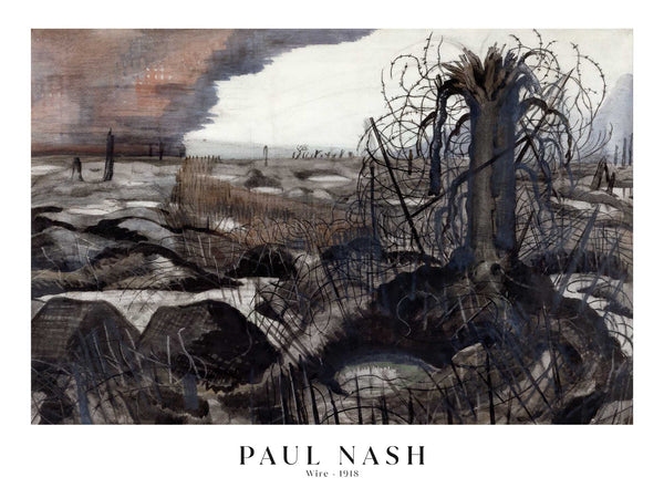 Paul Nash - Wire - Poster