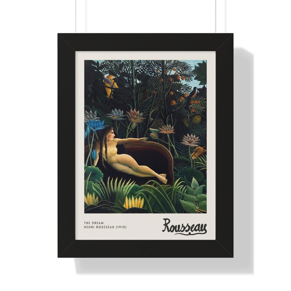 Henri Rousseau - The Dream - Framed Print