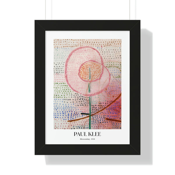 Paul Klee - Blossoming - Framed Print