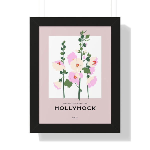 Hollyhock - Framed Print