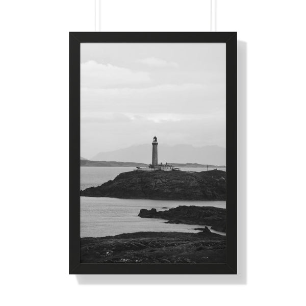 Lighthouse in Scotland - Framed Print