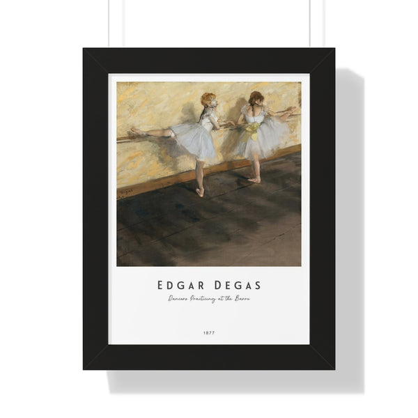 Edgar Degas - Dancers Practicing at the Barre - Framed Print