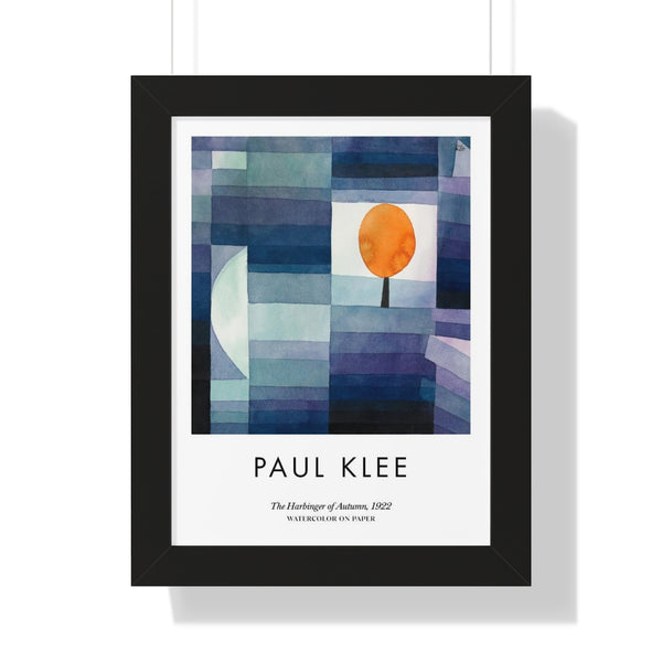 Paul Klee - The Harbinger of Autumn - Framed Print