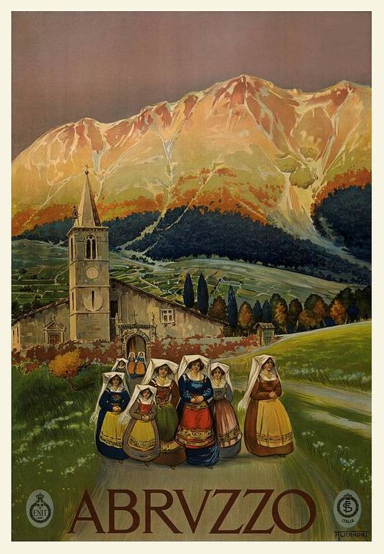 Abruzzo Italy - Art Print