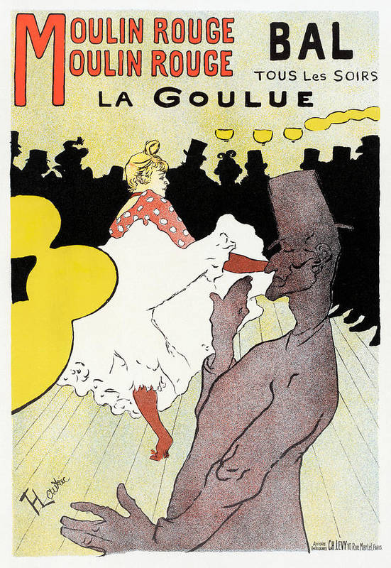 Affiche pour le Moulin Rouge - Art Print - Murellos