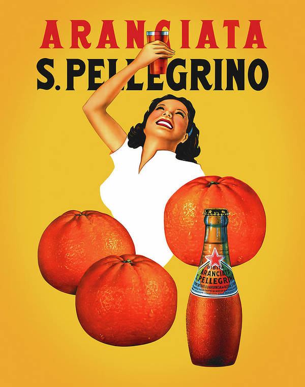 Aranciata San Pellegrino - Art Print - Murellos