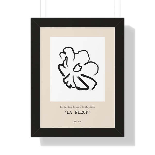 La Fleur No 07 - Framed Print