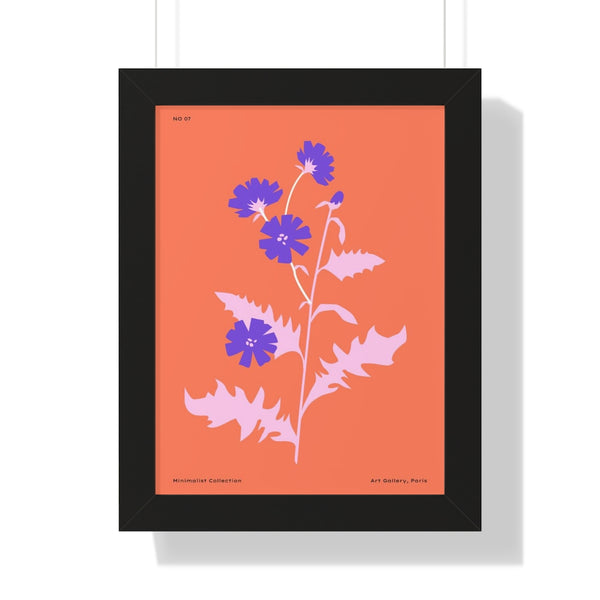 Wild Flowers No 07 - Framed Print