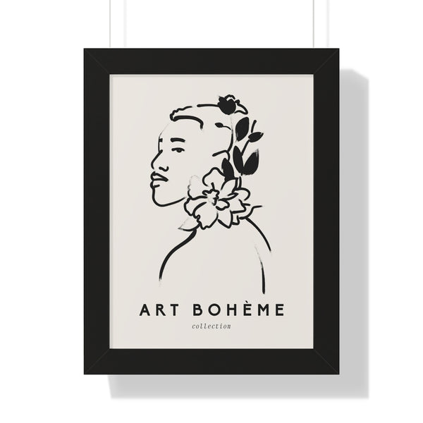 Native - Framed Print