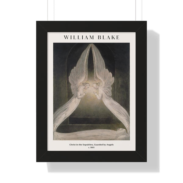 William Blake - Christ in the Sepulchre, Guarded by Angels - Framed Print