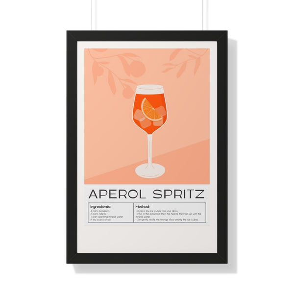 Aperol Spritz No1 - Framed Print