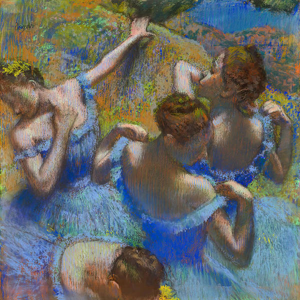Blue Dancers, 1898 - Art Print