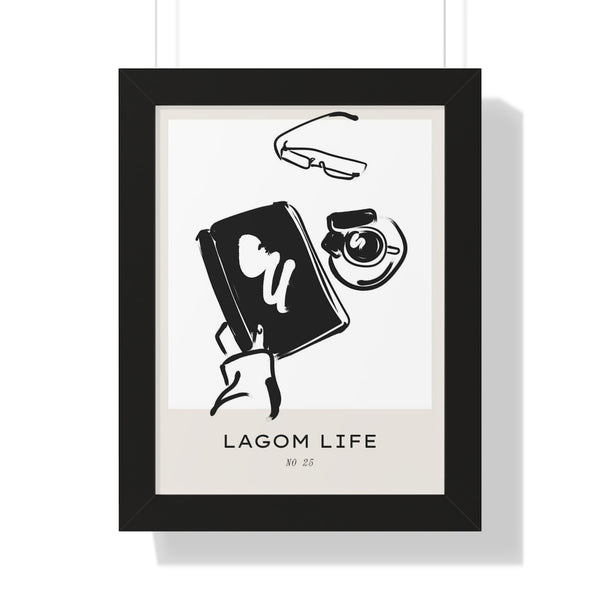 Lagom Life - Framed Print