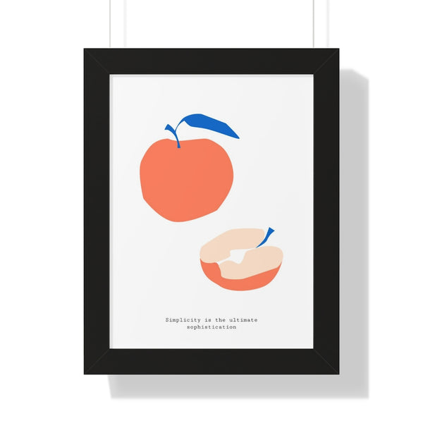 Les Pommes - Framed Print