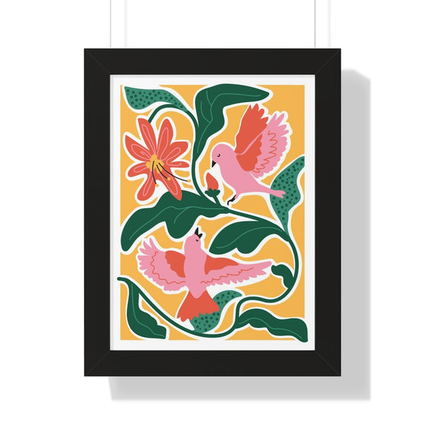 Toujours des fleurs - Framed Print
