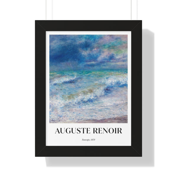 Pierre-Auguste Renoir - Seascape - Framed Print