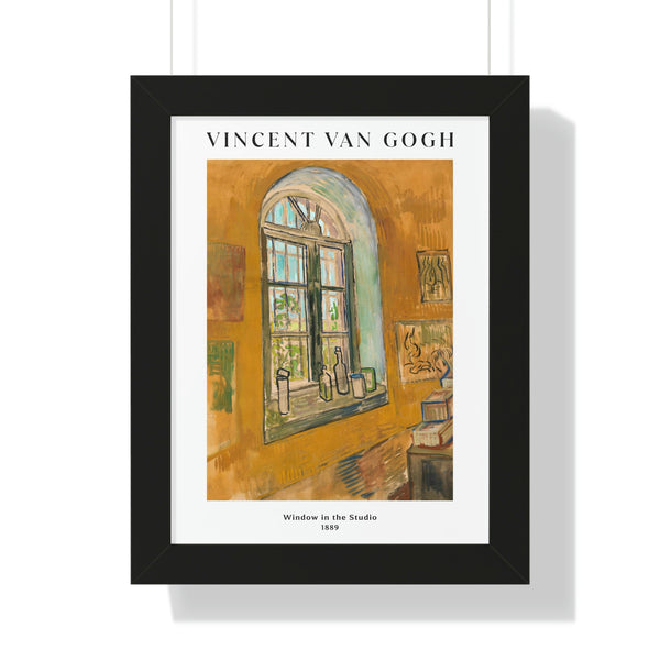 Vincent van Gogh - Window in the Studio - Framed Print