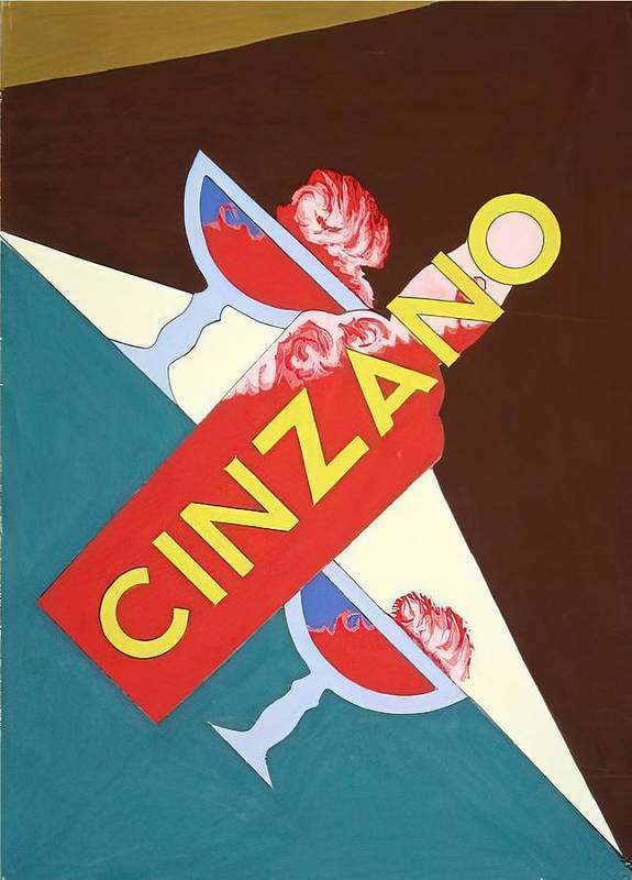 Cinzano - Art Print