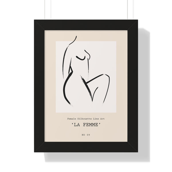 La Femme - Framed Print