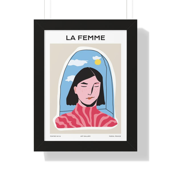La Femme No16 - Framed Print