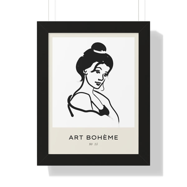 Art Bohème No 15 - Framed Print