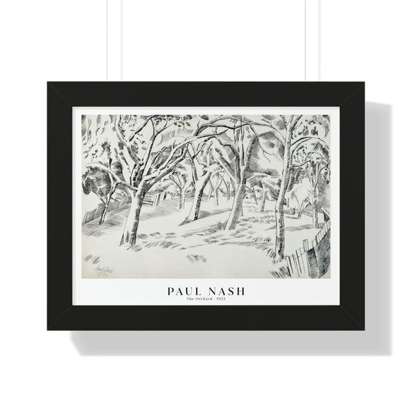 Paul Nash - The Orchard - Framed Print