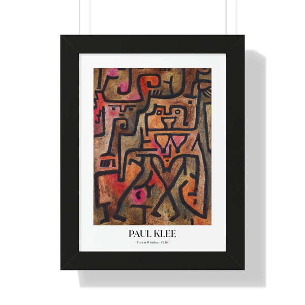 Paul Klee - Forest Witches - Framed Print