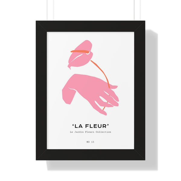 La fleur No 15 - Framed Print