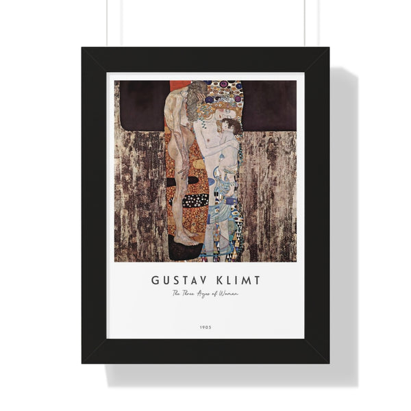 Gustav Klimt - The Three Ages of Woman - Framed Print