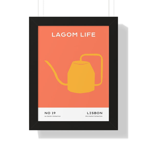 Lagom Life No 19 - Framed Print