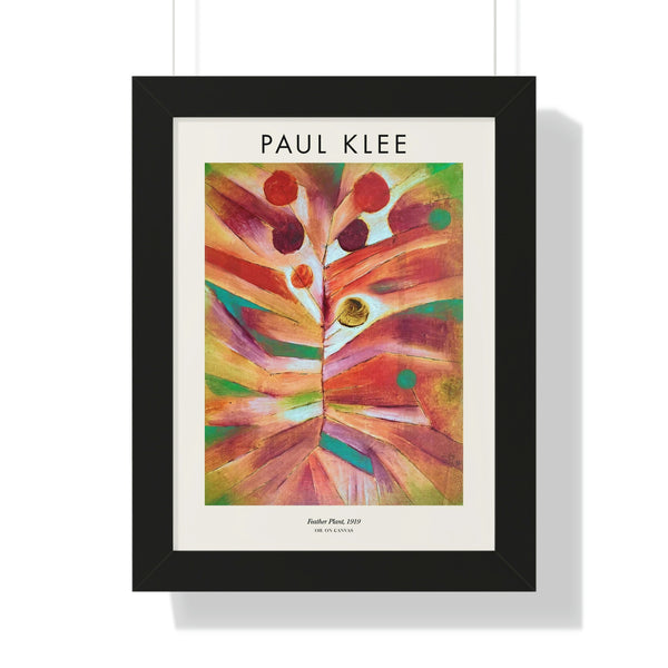 Paul Klee - Feather Plant - Framed Print