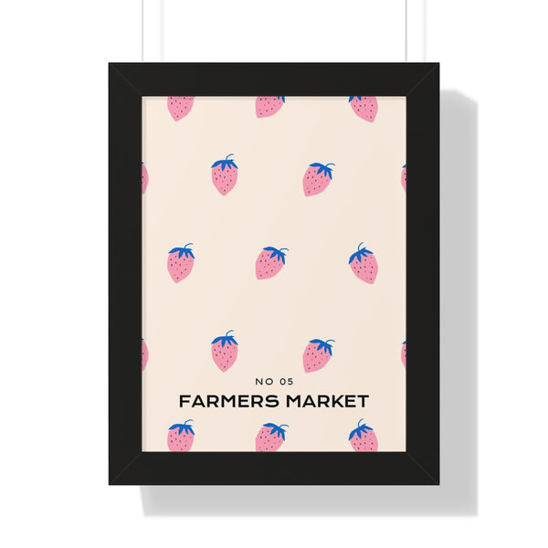 Farmers Market No 05 - Framed Print