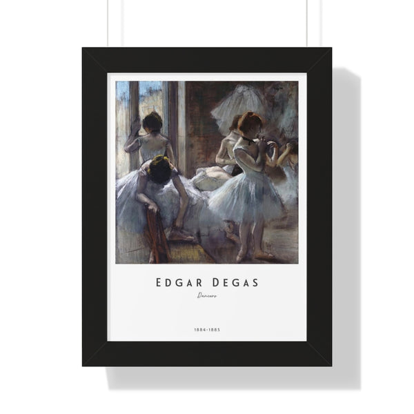 Edgar Degas - Dancers - Framed Print