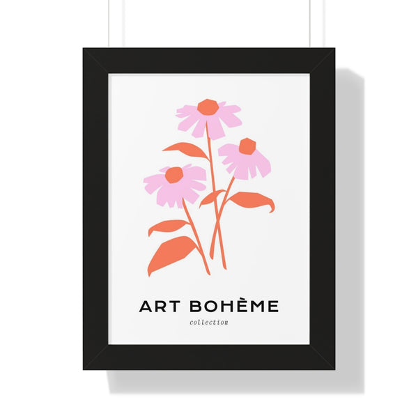 Pink Daisies - Framed Print