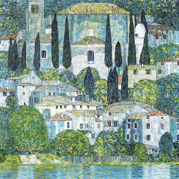 Kirche in Cassone, 1913 - Art Print