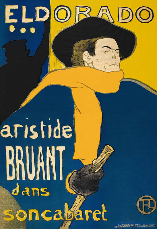 Les Ambassadeurs - Aristide Bruant - Art Print