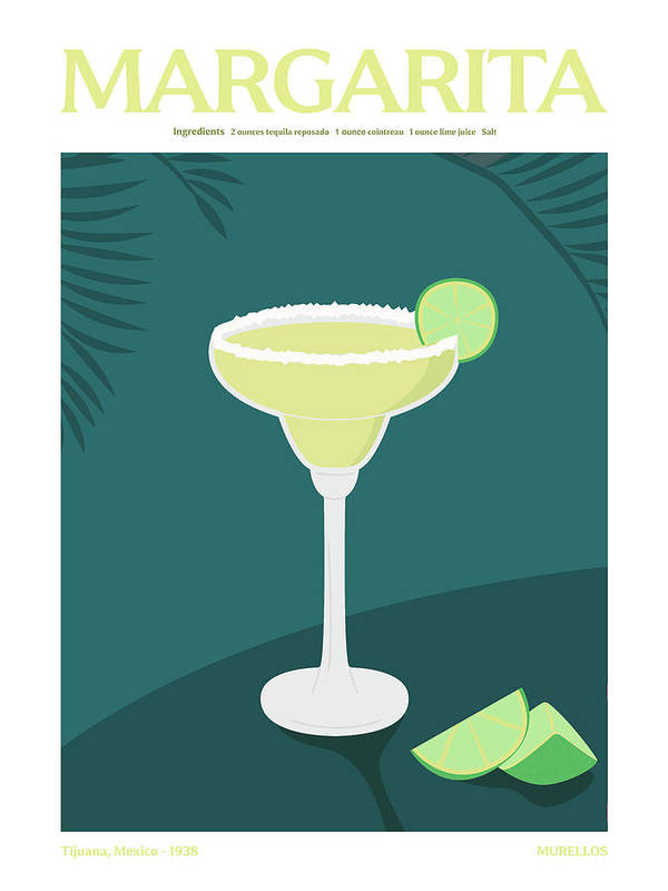 Margarita Cocktail - Art Print
