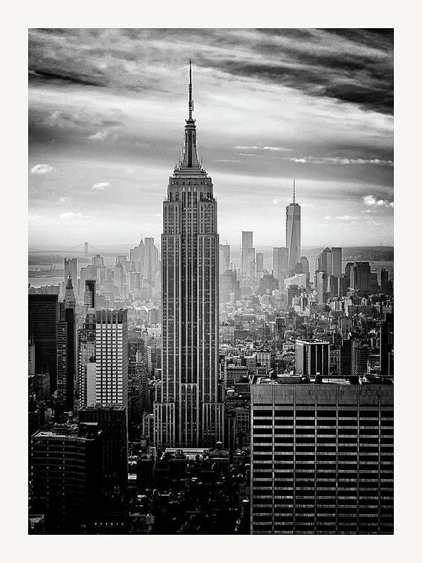New York in Black and White - Art Print