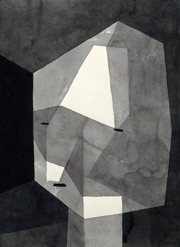 Rough-Cut Head, 1935 - Art Print