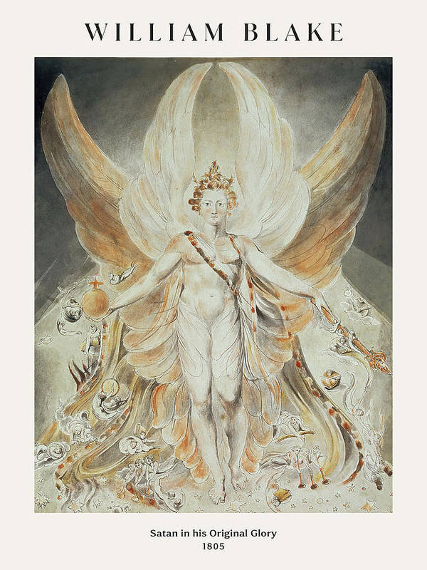 Satan in his Original Glory - Art Print